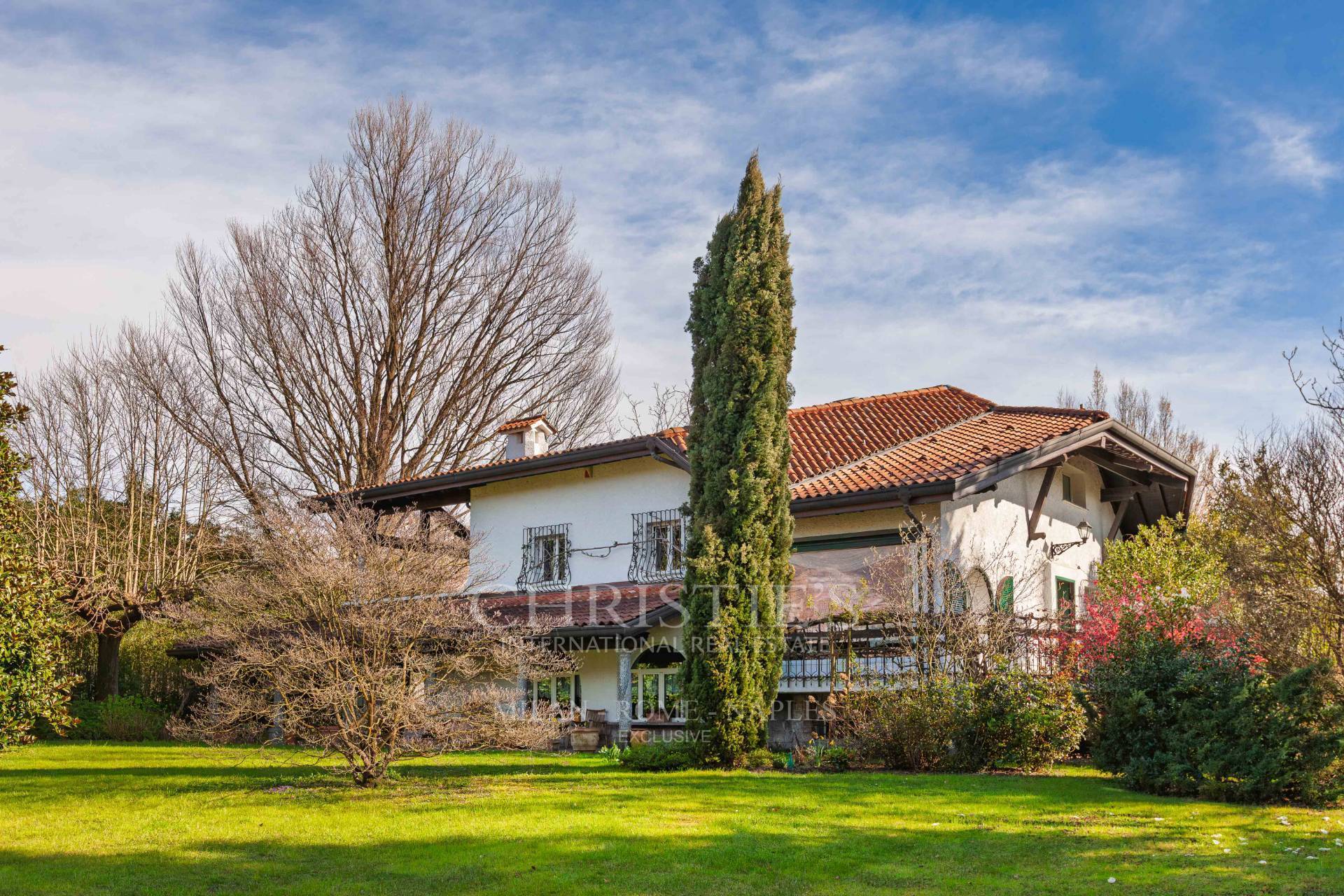 picture of Prestigious Villa With Private Park In Lecco, Just Steps From Lake Pusiano