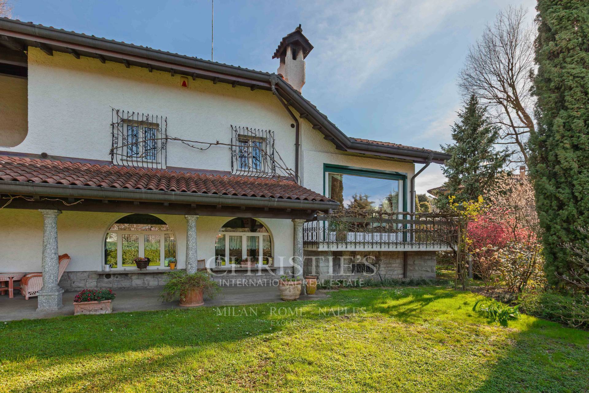 picture of Prestigious Villa With Private Park In Lecco, Just Steps From Lake Pusiano