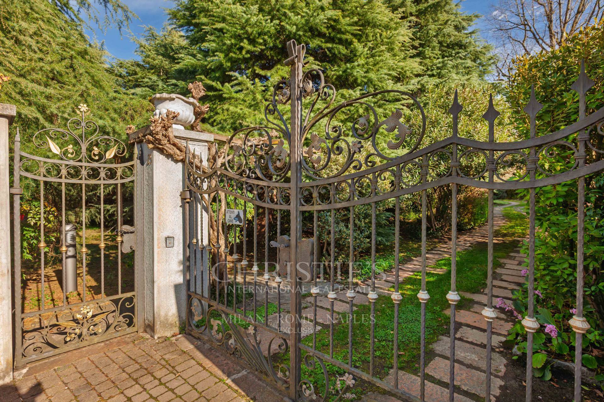 picture of Prestigious Villa With Private Park In Lecco, Just Steps From Lake Pusiano