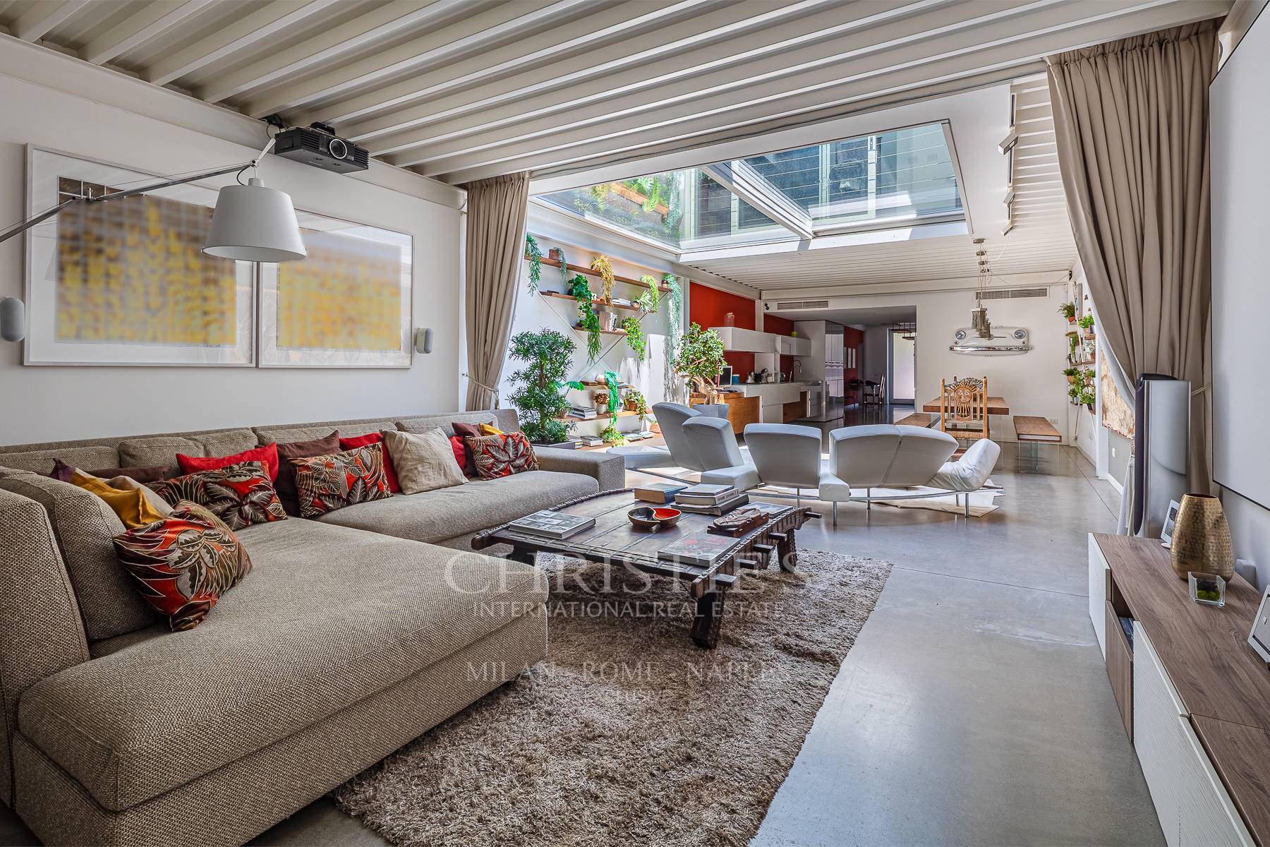 picture of Iconic Loft With Private Spa, Multifunctional Showroom And Winter Garden In Milan