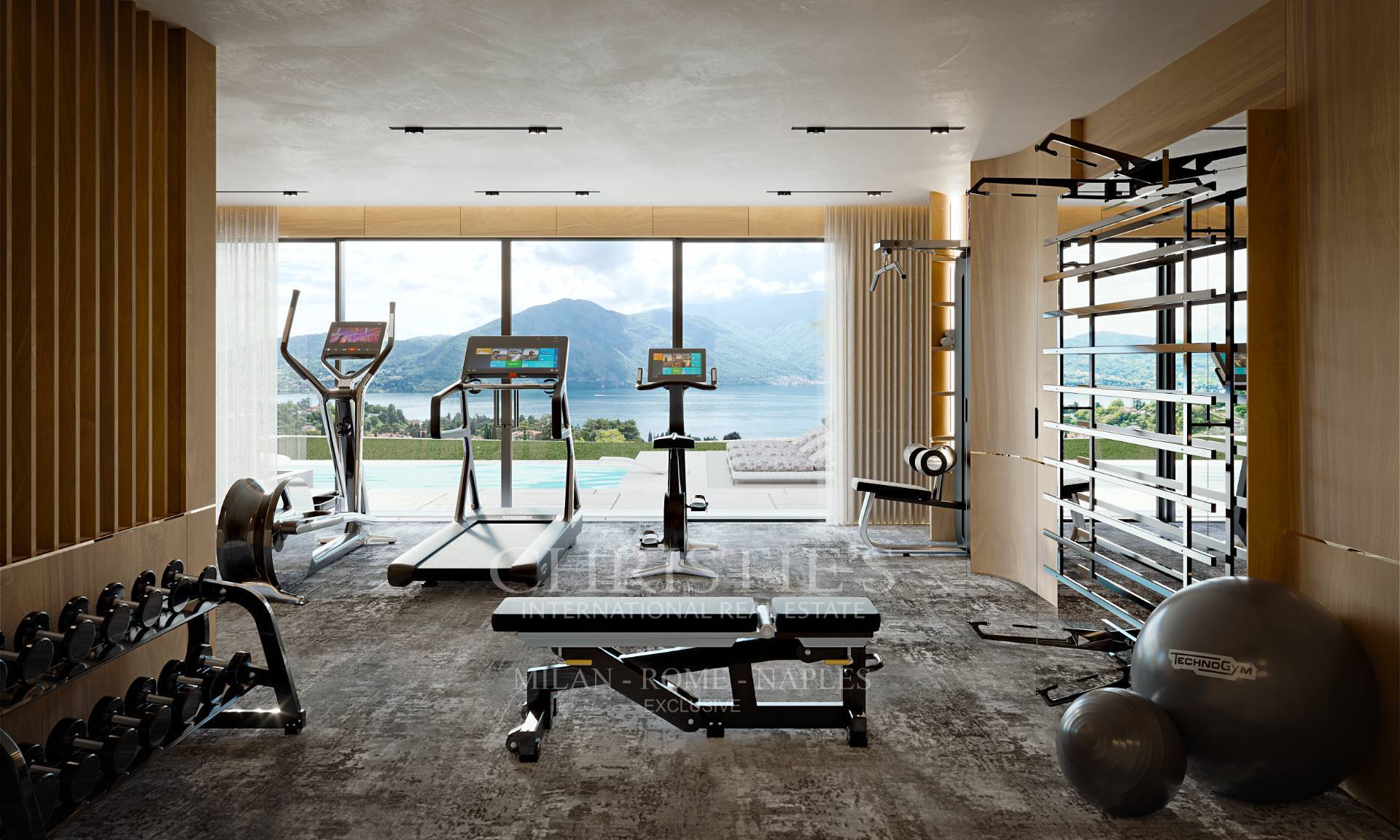 picture of Exclusive Newly Built Villa With Panoramic Views Of Lake Como And A Swimming Pool