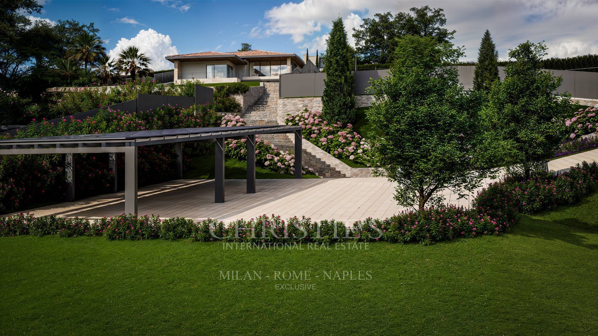 picture of Exclusive Newly Built Villa With Panoramic Views Of Lake Como And A Swimming Pool