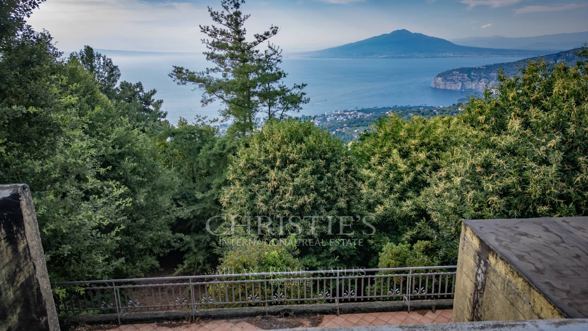 picture of A Portion Of An Elegant Villa With Panoramic Views Of The Gulf Of Naples And Sorrento