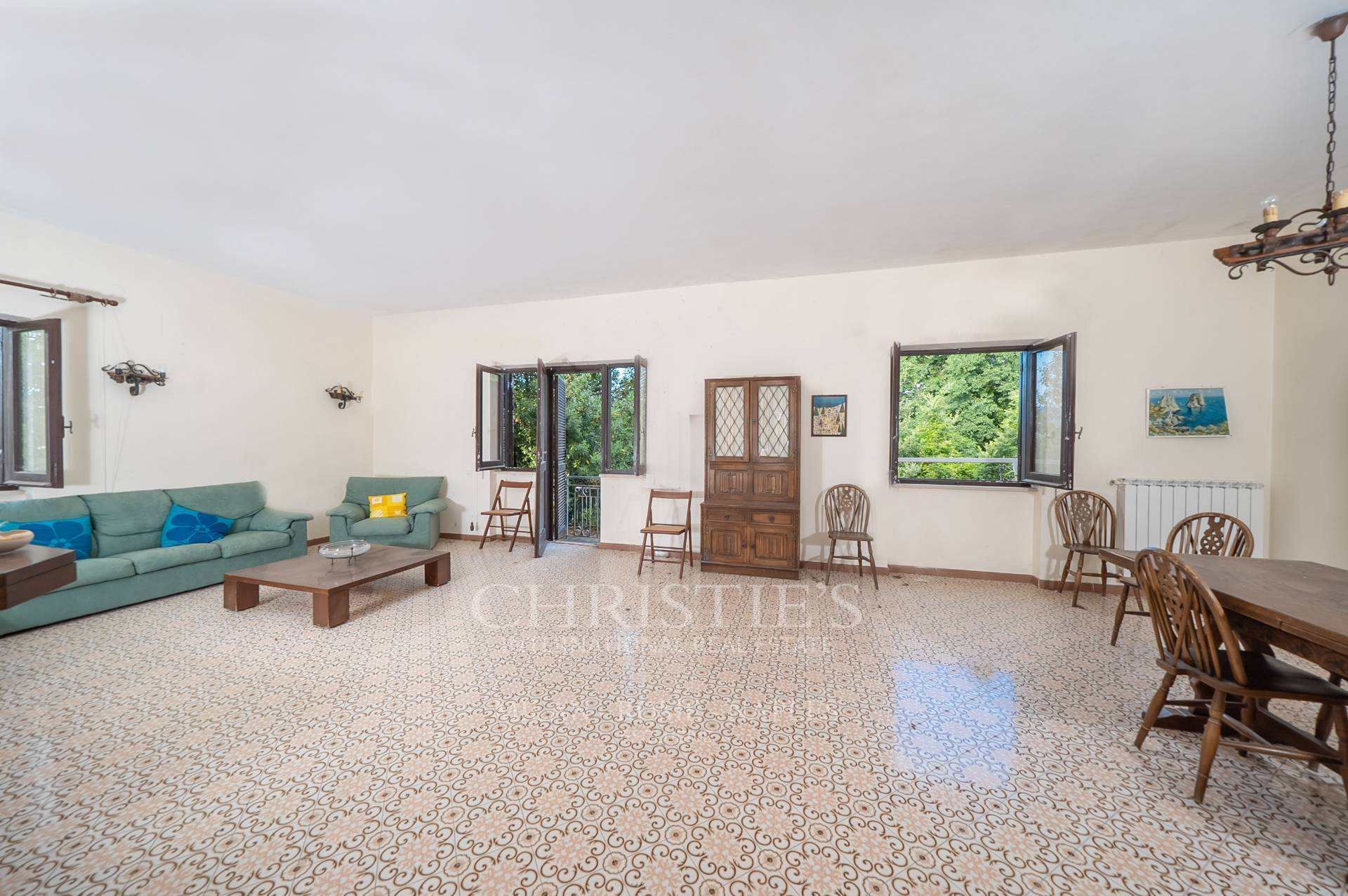 picture of A Portion Of An Elegant Villa With Panoramic Views Of The Gulf Of Naples And Sorrento