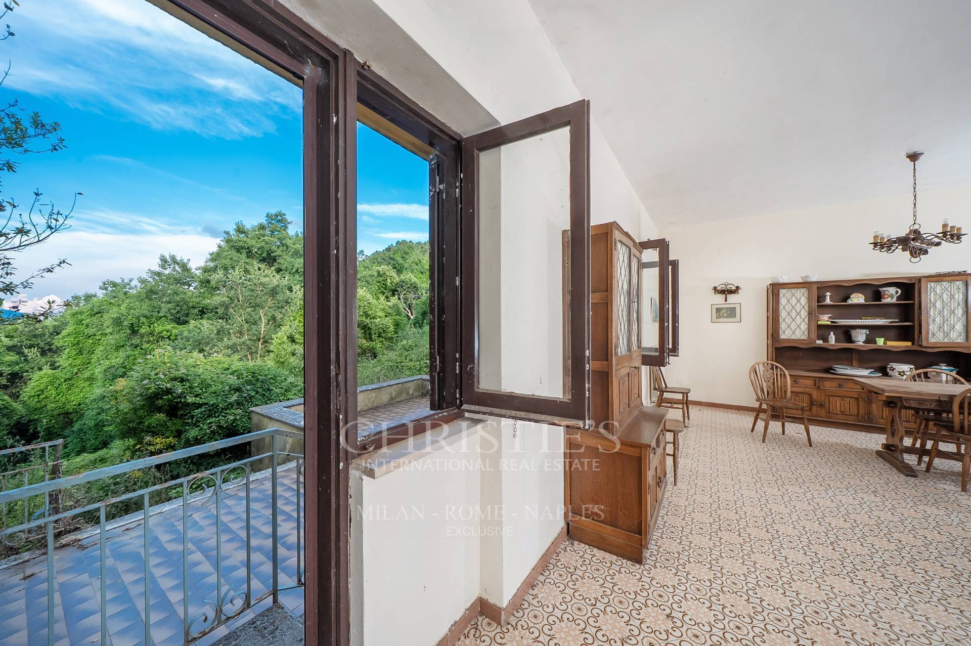 picture of A Portion Of An Elegant Villa With Panoramic Views Of The Gulf Of Naples And Sorrento