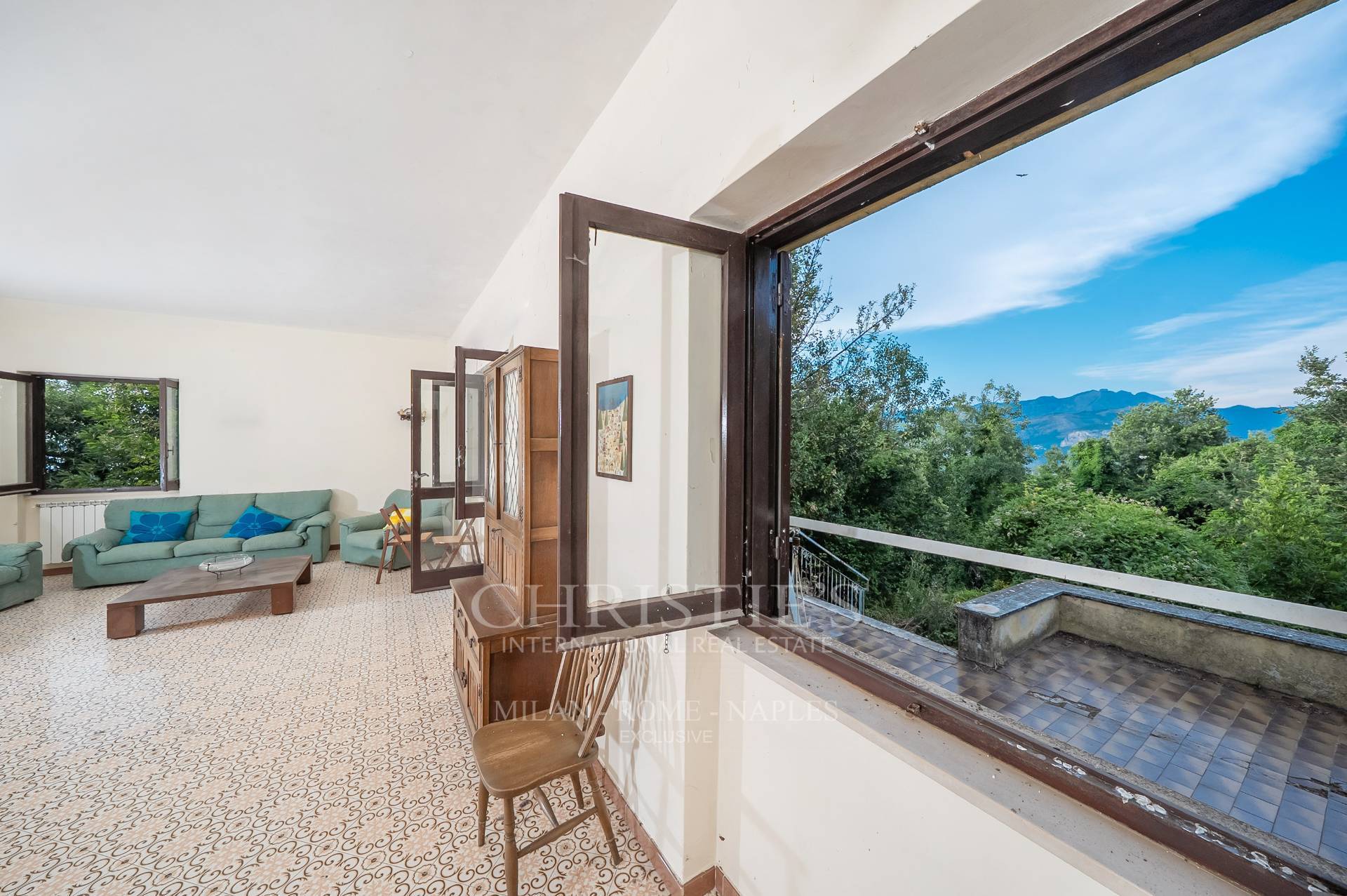picture of A Portion Of An Elegant Villa With Panoramic Views Of The Gulf Of Naples And Sorrento