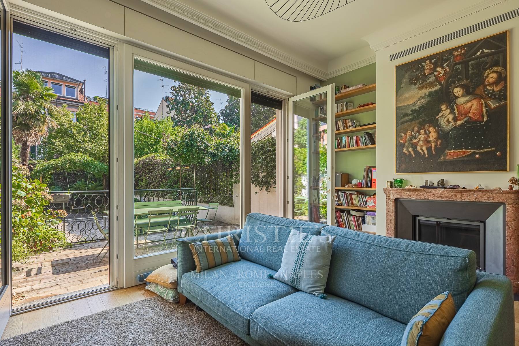 picture of Elegant Period Villa With Private Garden For Sale In Milan
