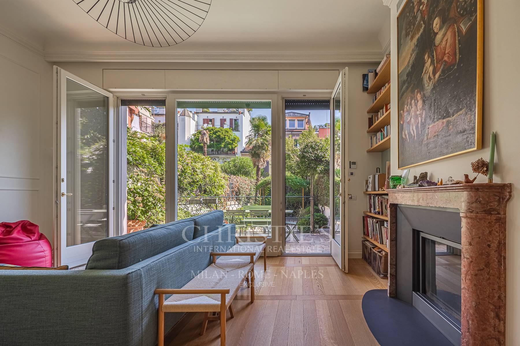 picture of Elegant Period Villa With Private Garden For Sale In Milan