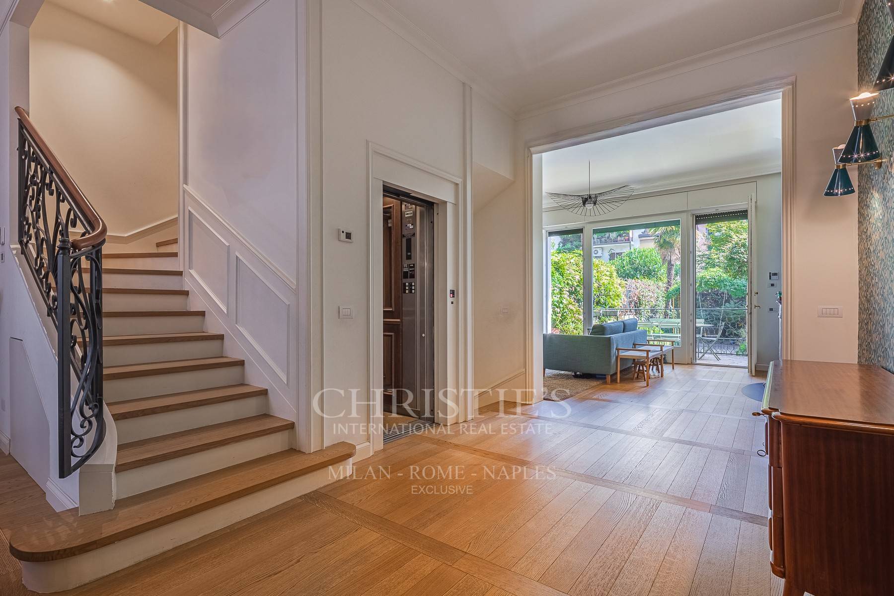 picture of Elegant Period Villa With Private Garden For Sale In Milan