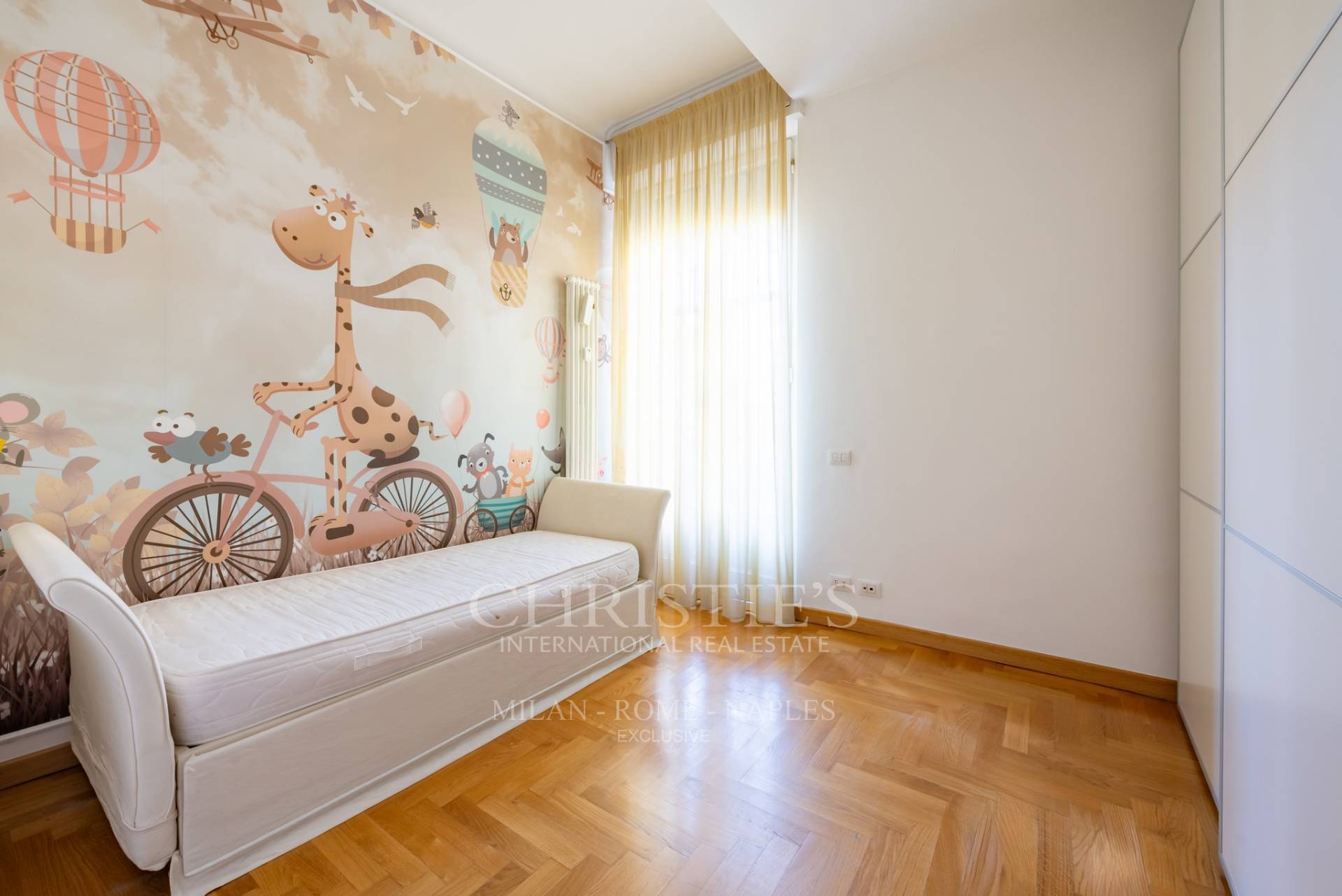 picture of Elegant Three-bedroom Apartment For Rent On A Temporary Lease, Just Steps From Piazza Gae Aulenti