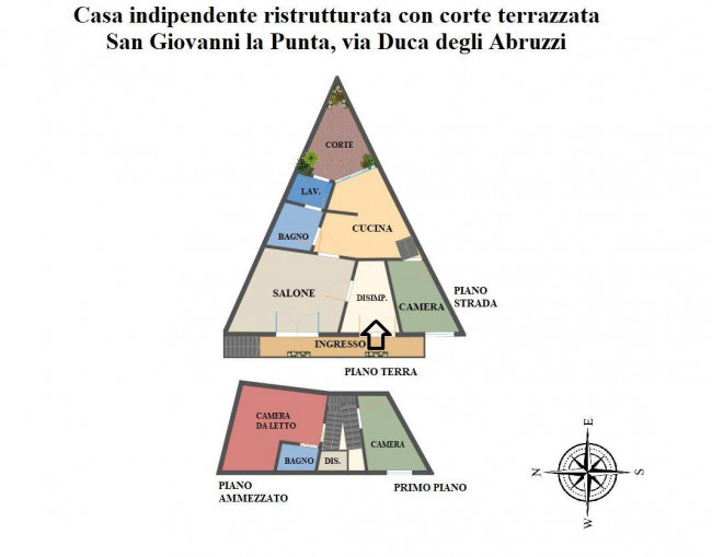 Casa indipendente in vendita a San Giovanni La Punta (CT)