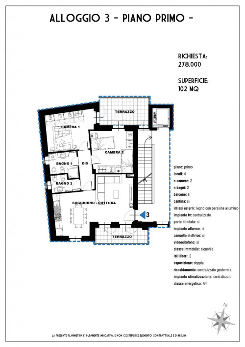 Appartamento in vendita a Villarbasse (TO)