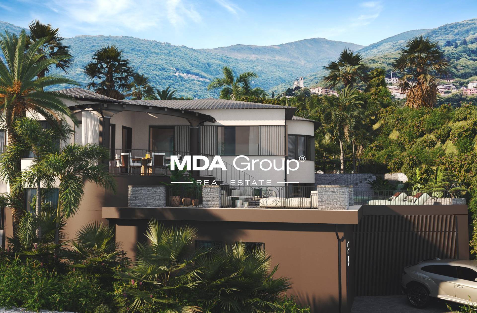 EXCLUSIVE RESIDENCE WITH LAKE VIEW AND PRIVATE DOCK