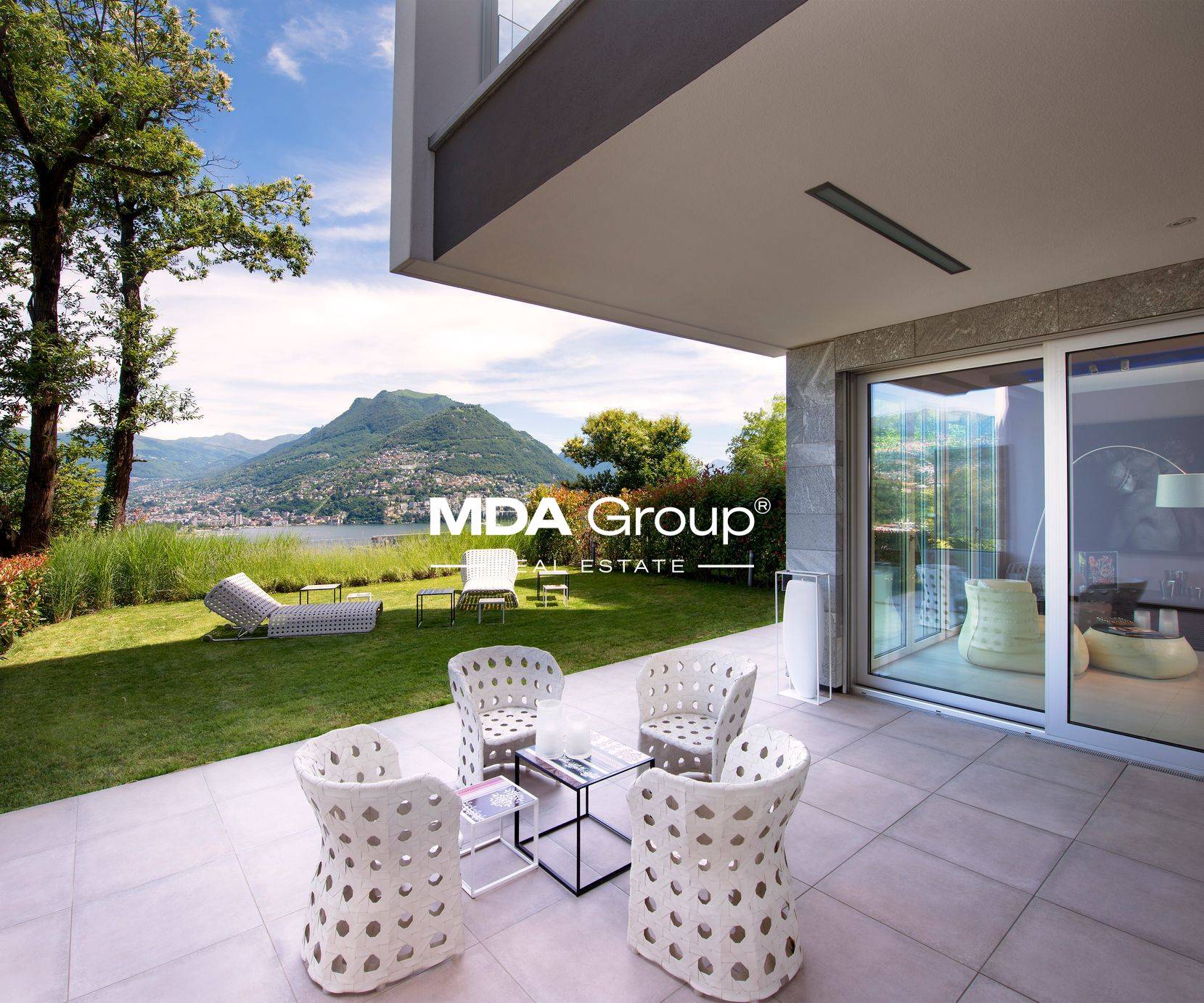 DESIGN, LAKE VIEW AND GARDEN