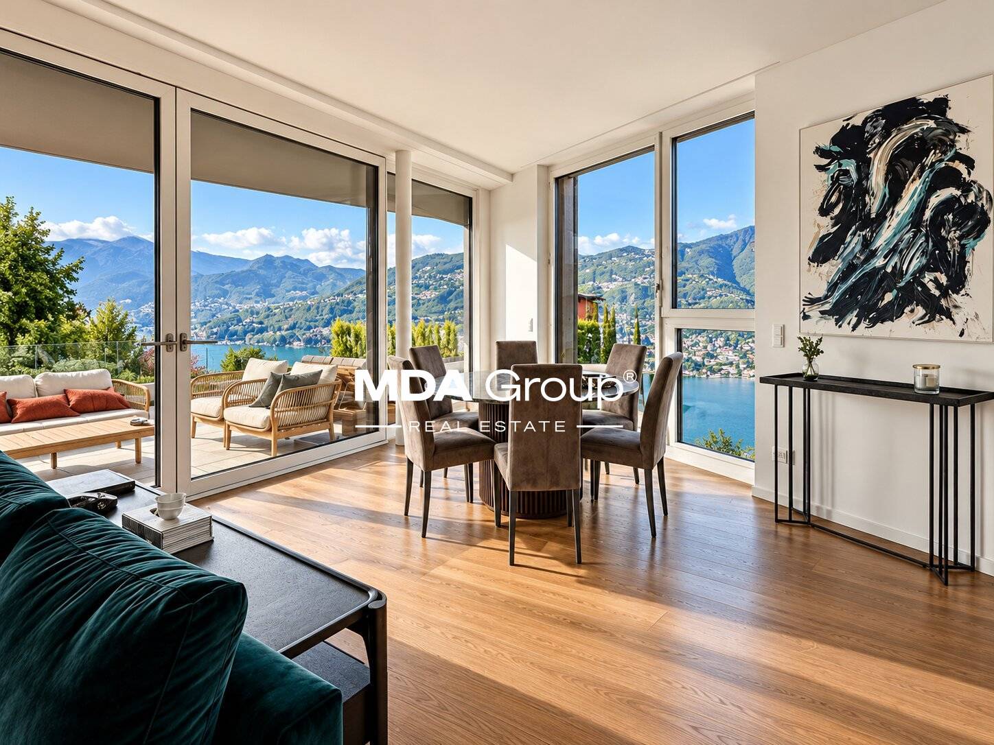 ATTICO CON VISTA LAGO E ROOF GARDEN