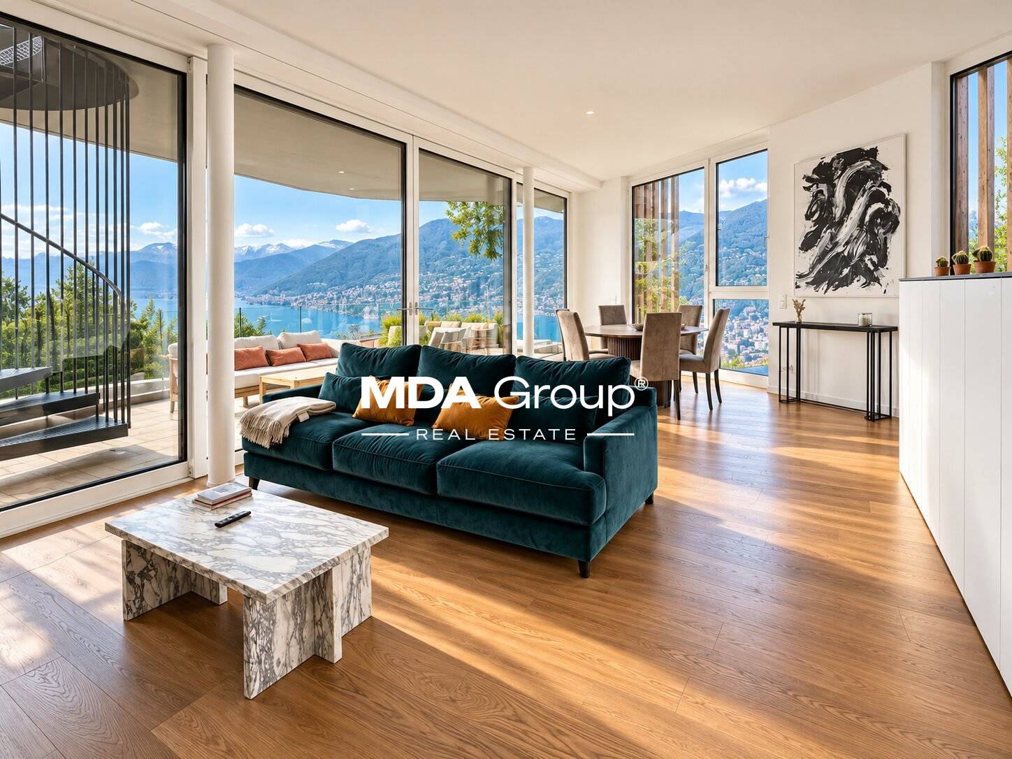 ATTICO CON VISTA LAGO E ROOF GARDEN