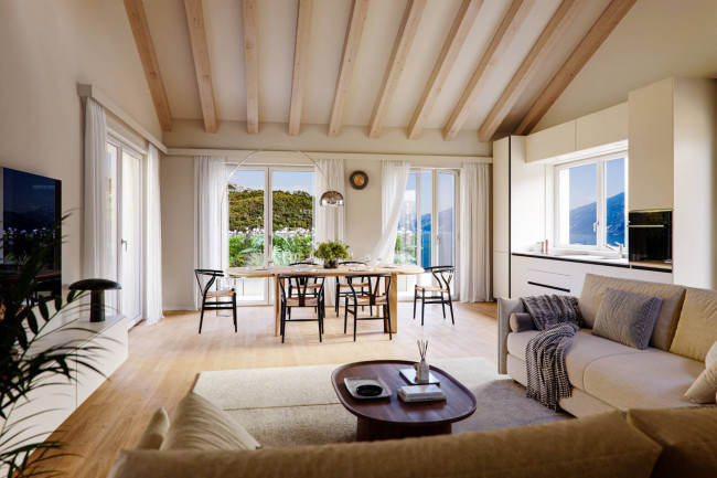 Appartamento con terrazza in vendita a Tremosine