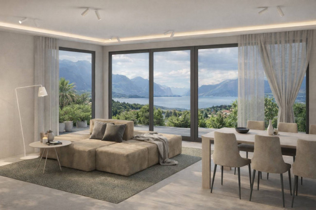 Appartamento con giardino privato in vendita a Manerba del Garda