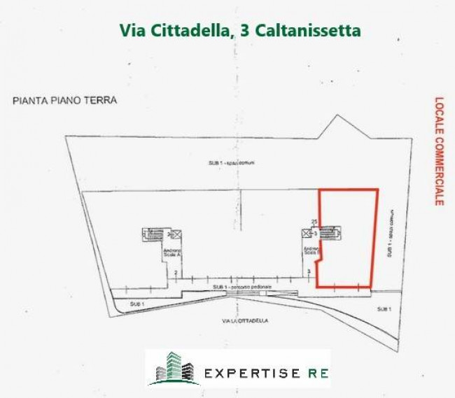 Ufficio in vendita a Caltanissetta (CL)