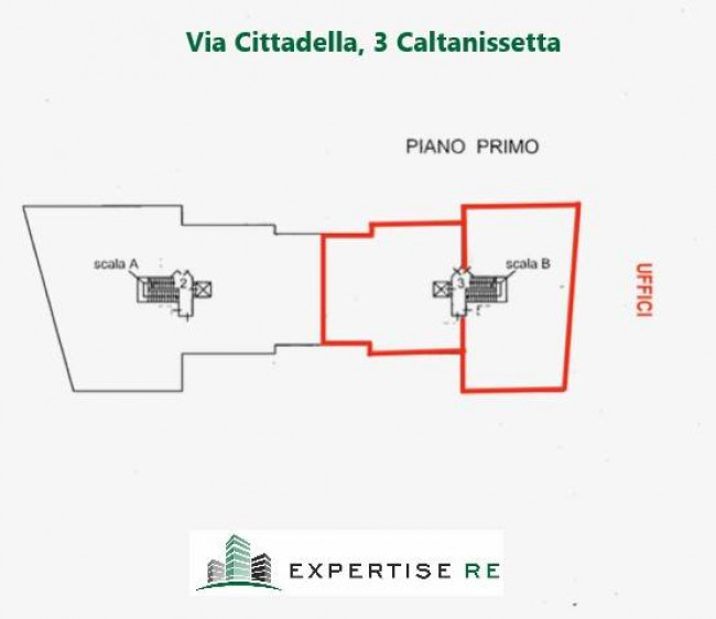 Ufficio in vendita a Caltanissetta (CL)