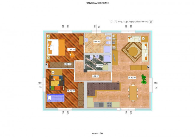 Appartamento in vendita a Algua