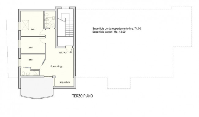 Appartamento in vendita a Tortoreto