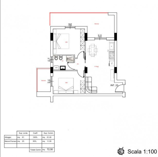 Appartamento in vendita a Martinsicuro