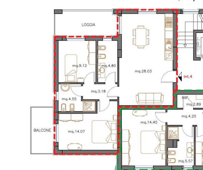 Appartamento in vendita a Sant'Egidio alla Vibrata