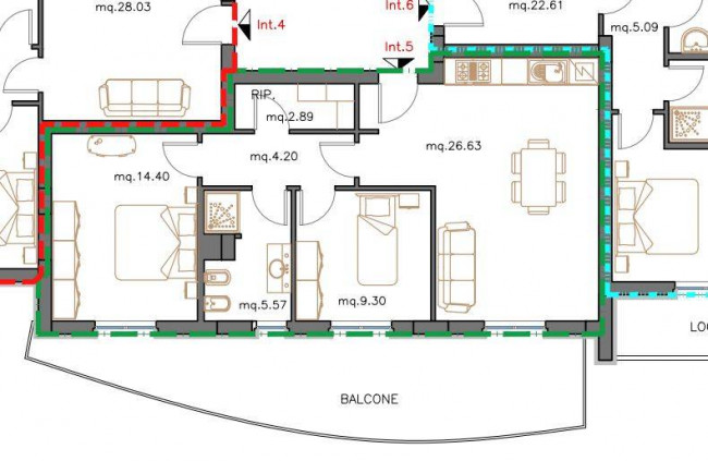 Appartamento in vendita a Sant'Egidio alla Vibrata