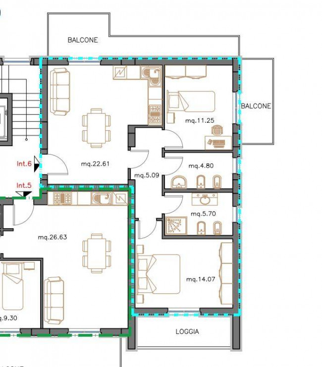 Appartamento in vendita a Sant'Egidio alla Vibrata