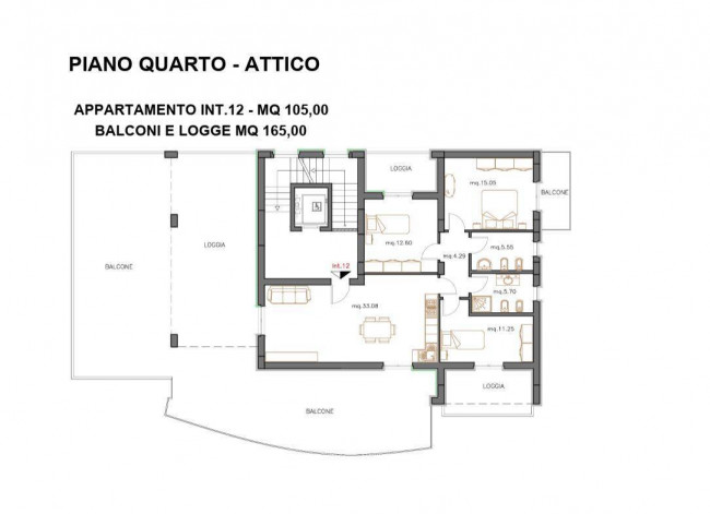 ATTICO in vendita a Sant'Egidio alla Vibrata