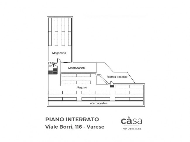 Fondo commerciale in vendita a Varese (VA)