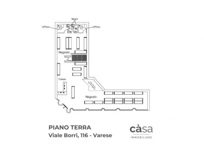 Fondo commerciale in vendita a Varese (VA)