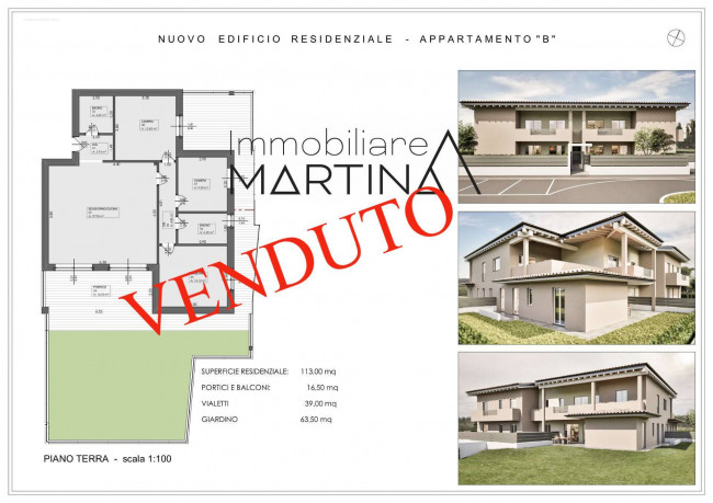 Appartamento in vendita a Grassobbio