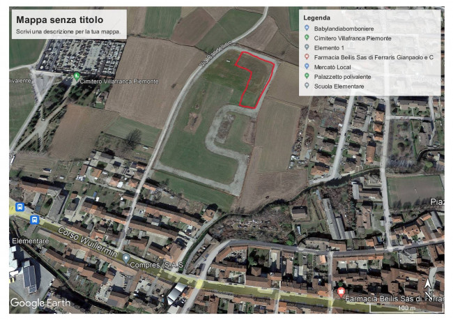 Terreno edificabile in Vendita a Villafranca Piemonte