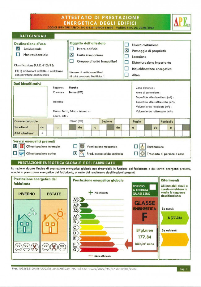 Casale in vendita a Fermo