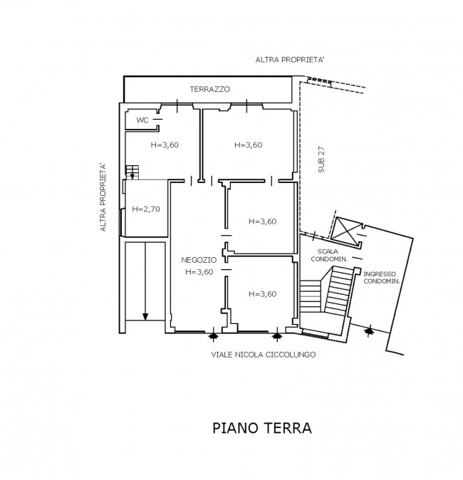 Locale commerciale in vendita a Fermo