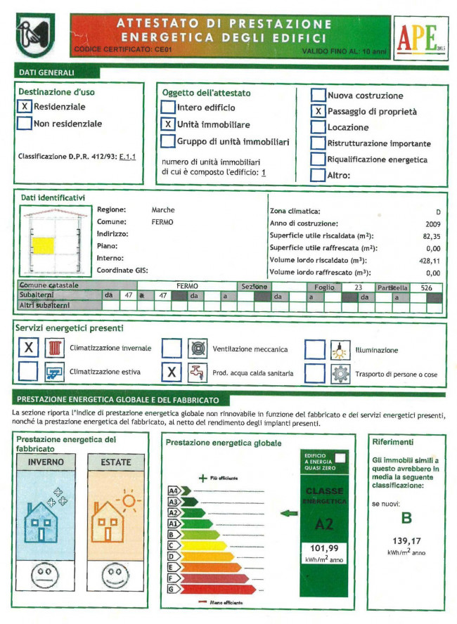 Appartamento in vendita a Fermo