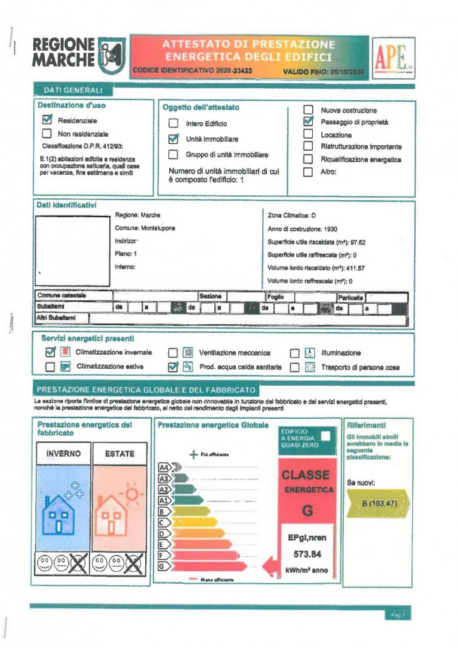 Rustico in vendita a Montelupone