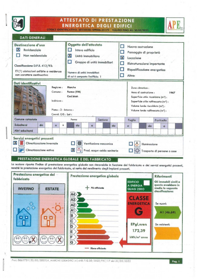 Appartamento in vendita a Fermo