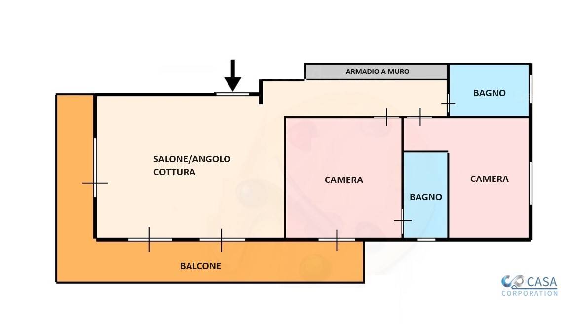 Appartamento in vendita a Torre Angela, Roma (RM)