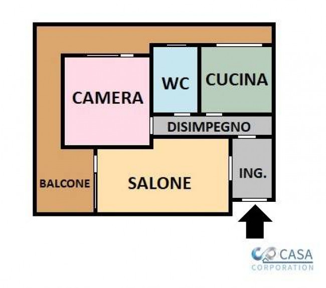 Appartamento in vendita a Alessandrino, Roma (RM)