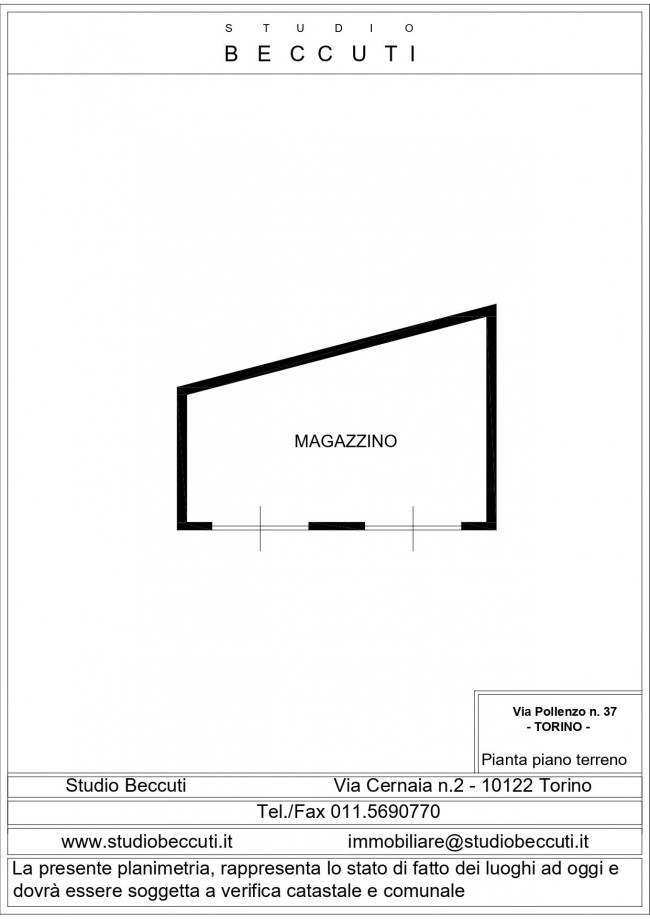 Magazzino in vendita a San Paolo, Torino (TO)