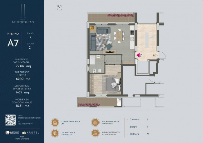 Appartamento in vendita a Pescara