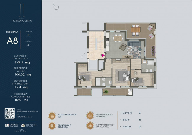Appartamento in vendita a Pescara