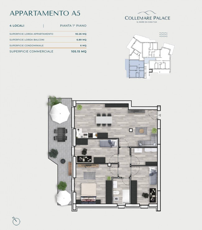 Appartamento in vendita a Montesilvano