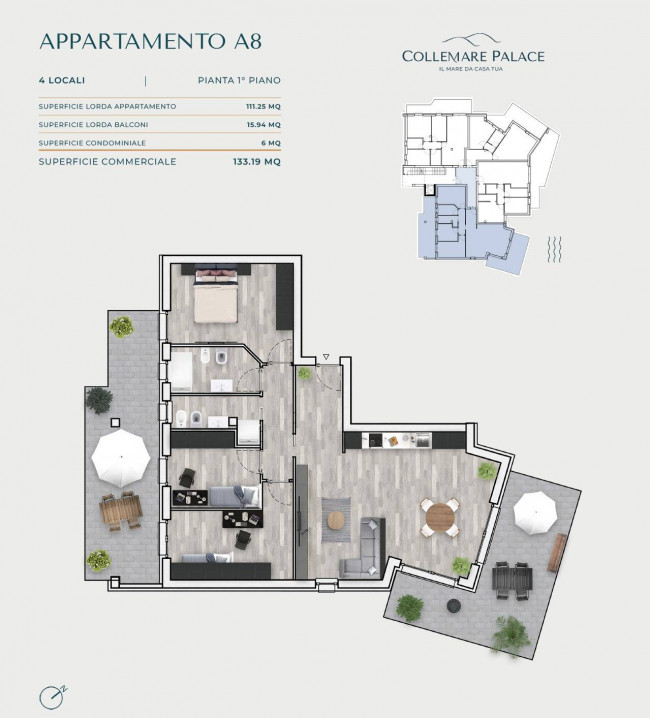 Appartamento in vendita a Montesilvano