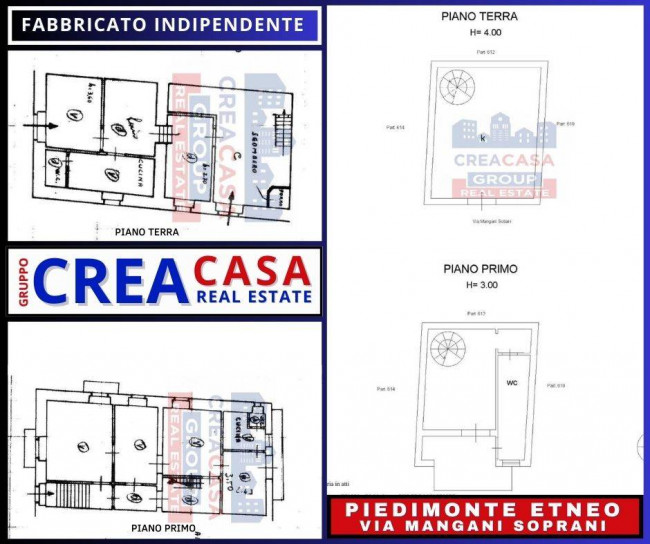 Palazzo in vendita a Piedimonte Etneo (CT)