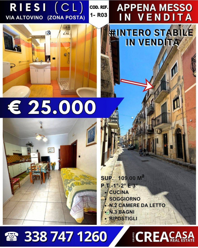 Casa singola in vendita a Riesi