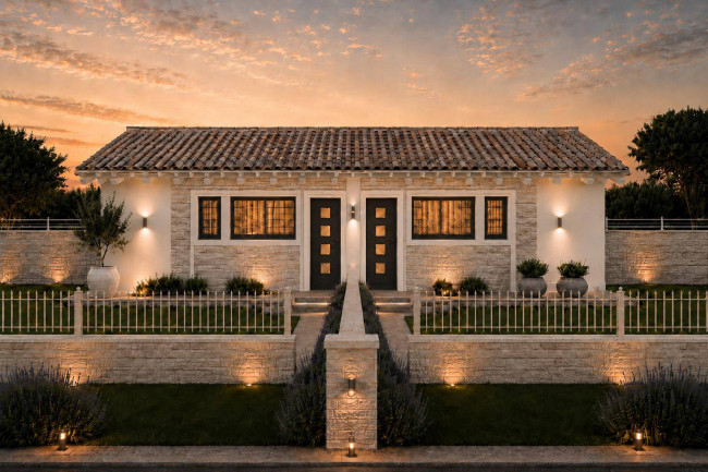 Villa quadrifamiliare